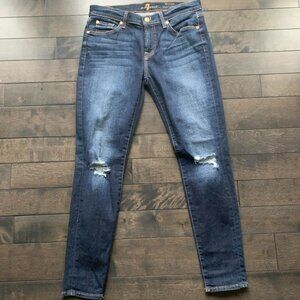 7 for all Mankind Ankle Skinny Jeans